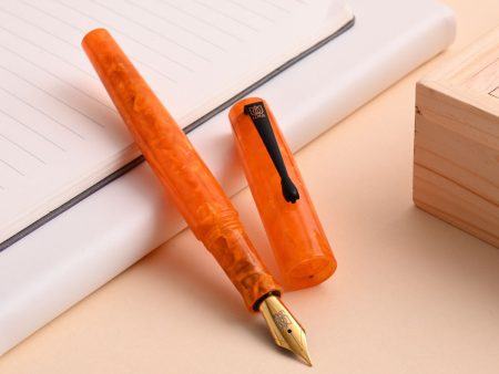 Lotus Student Fountain Pen - Orange Crush BT Hot on Sale