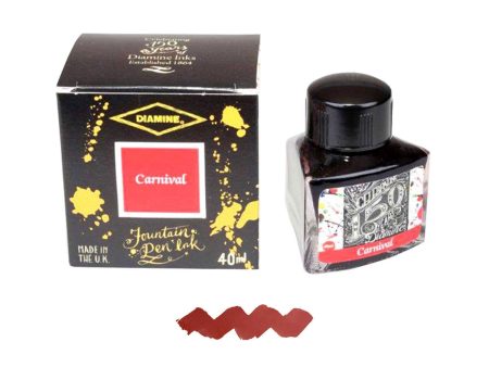 Diamine 150th Anniversary Ink Bottle, Carnival - 40ml Discount