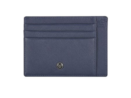 Lapis Bard Stanford 6cc Credit Card Sleeve - Blue on Sale