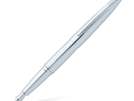 Cross ATX Fountain Pen - Chrome Online Hot Sale