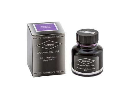 Diamine Amazing Amethyst Ink Bottle - 30ml Hot on Sale