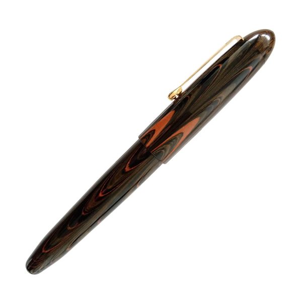 Lotus Shikhar Fountain Pen, Rust Swirl - Jowo Steel Nib Online Sale