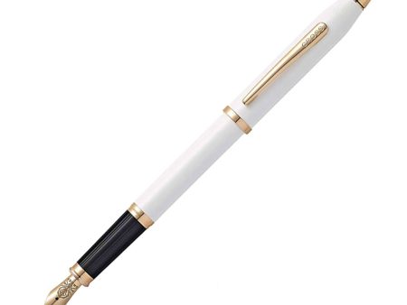 Cross Century II Fountain Pen - Pearlescent White RGT Online now