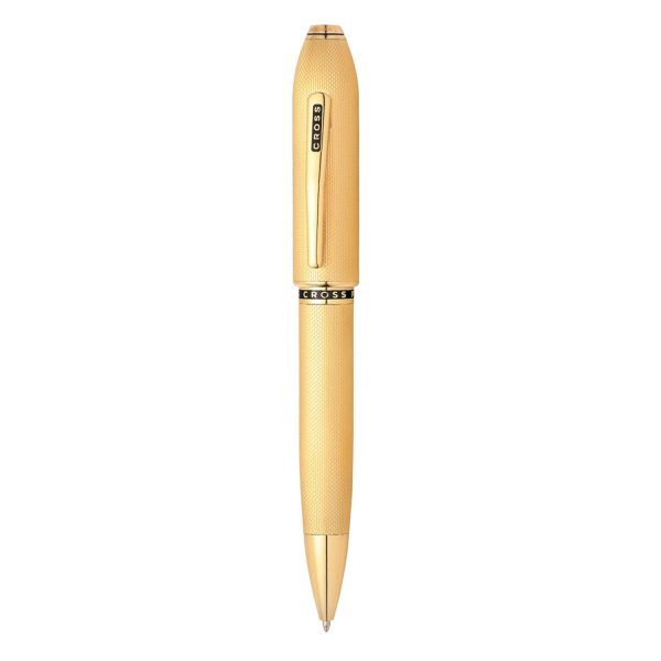 Cross Peerless 125 Ball Pen, 23K Gold Plated Online