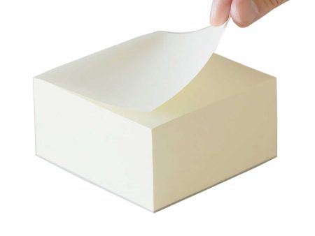 Midori MD Block Ivory Memo Pad  - Plain For Discount