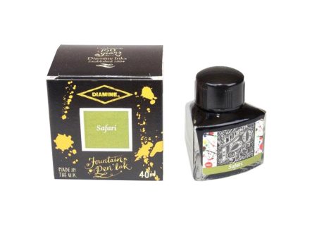 Diamine 150th Anniversary Ink Bottle, Safari - 40ml Sale