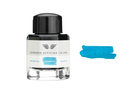 Leonardo Turchese Hawaii Ink Bottle, Turquoise - 40ml For Sale