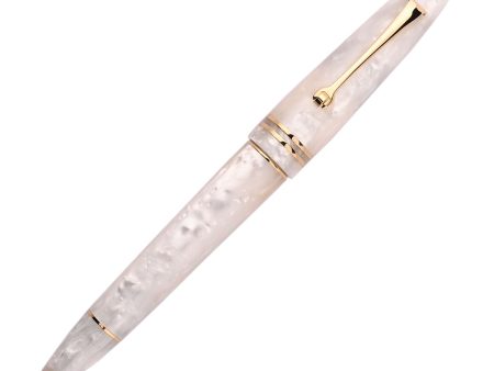 Leonardo Furore Ball Pen - White Salt GT Sale