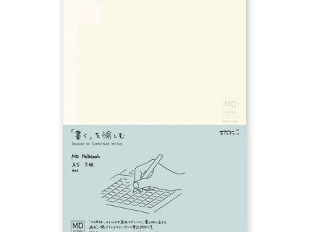 Midori MD Paper Ivory Notebook - A5, Square Ruled Online