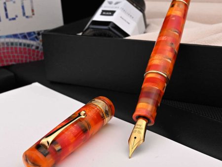 Leonardo Mosaico Fountain Pen - Mango GT Discount