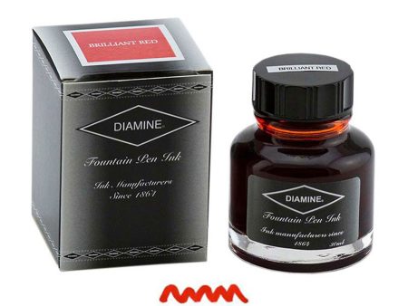 Diamine Brilliant Red Ink Bottle - 30ml Online Hot Sale