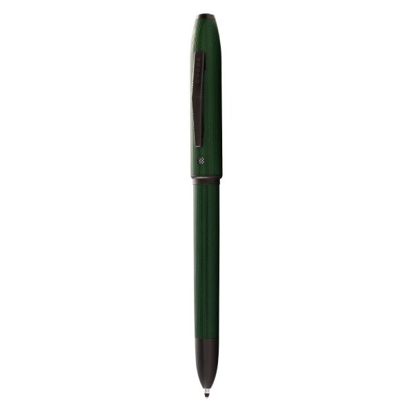 Cross Tech4 Multifunction Ball Pen - Textured Green PVD on Sale