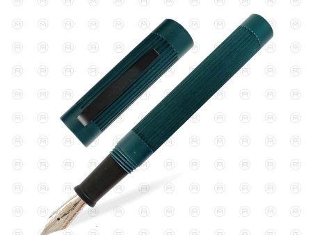 Lotus Corinthian Fountain Pen, Blue - Jowo Steel Nib For Discount